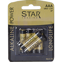 Батарейка AAA 1.5V Power Alkaline