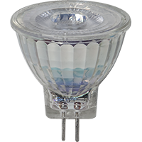 LED лампа GU4 MR11 Spotlight Glass