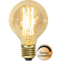 LED лампа E27 G80 Vintage Gold