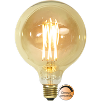 LED лампа E27 G125 Vintage Gold