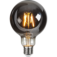 LED лампа E27 G95 Plain Smoke