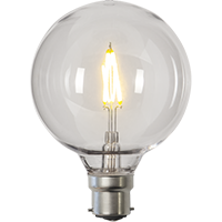 LED-лампа вулична B22 G95 PC Cover Filament