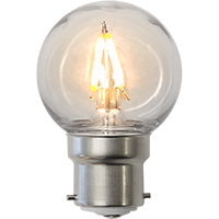 LED лампа вулична B22 G45 PC Cover Filament