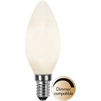 LED лампа E14 C35 Opaque Filament RA90