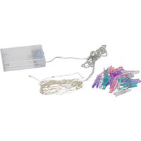 Гирлянда кліпси різноколірні Clippy 2.9м